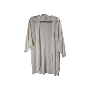 Womens Size Large Open Knit Dolman Sleeve Fairy Lightweight Made in USA Sweater